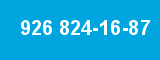 926 824-16-87